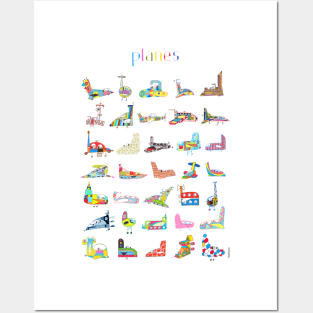 Planes Posters and Art